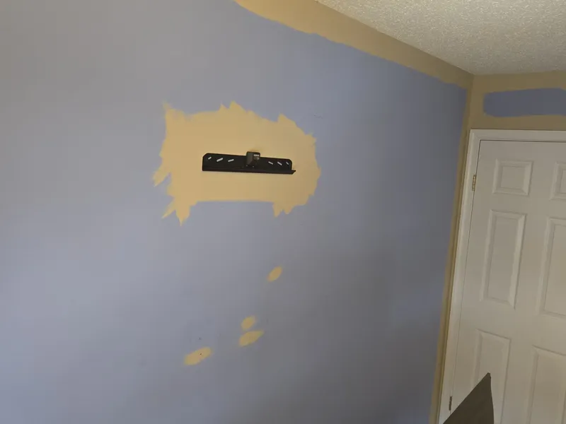 Interior surface preparation before painting