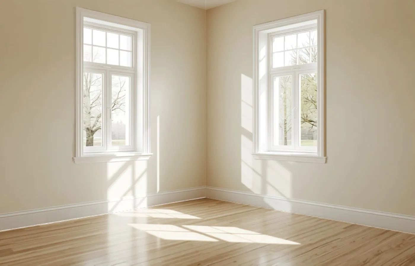 Commercial interior painting for a clean business space