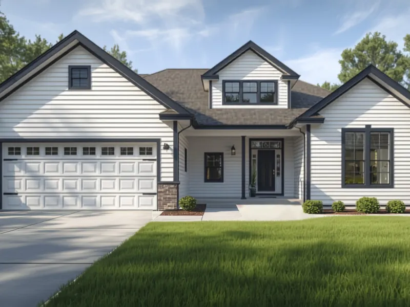 Exterior paint and trim update on a local home
