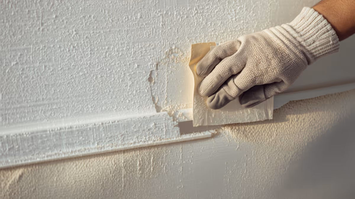Surface preparation before applying paint