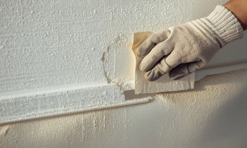 Surface preparation before applying paint