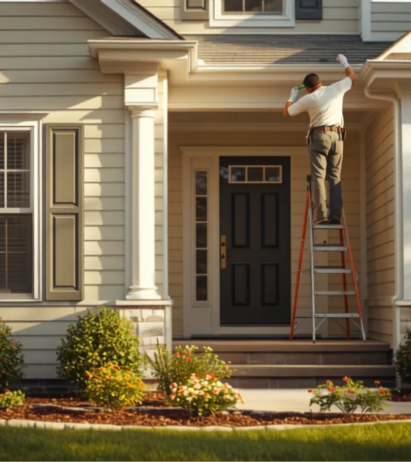 Chris Quality Painting exterior home painting project